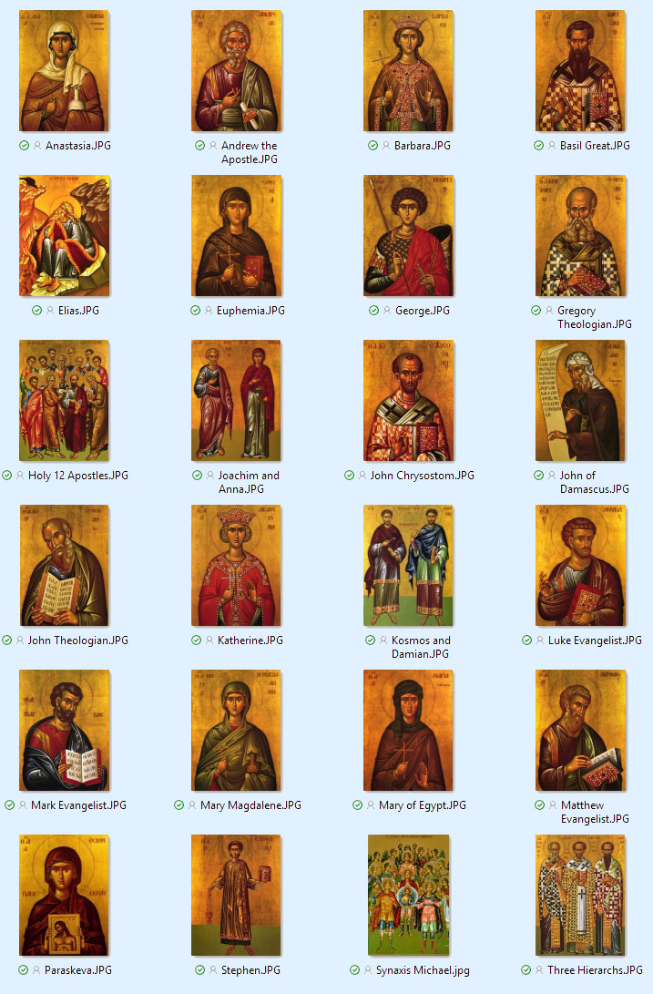 Icons for the Liturgical Year - Other Saints