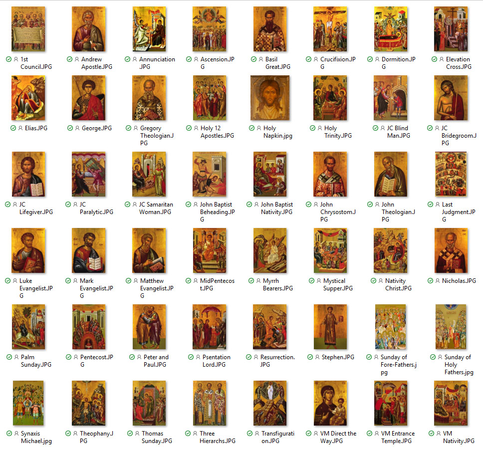 Icons for the Liturgical Year